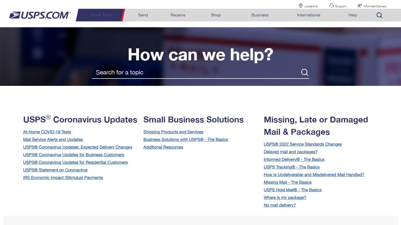 USPS Tracking® - The Basics